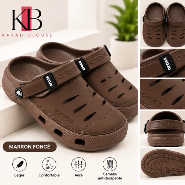 Crocs clog marron