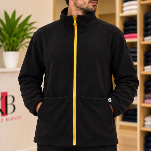 Veste polaire UNISEXE noir