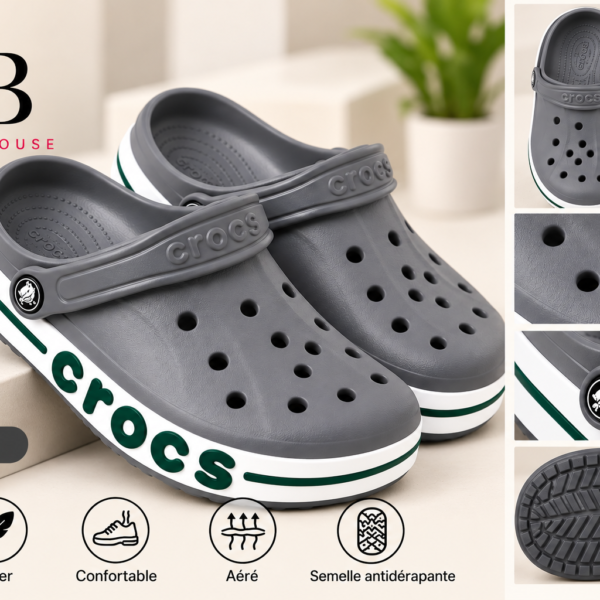 Crocs Baya gris